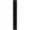 Ekena Millwork Bradford Wrought Iron Bracket, (Triple center brace), Antiqued Copper 2"W x 12"D x 15"H BKTM02X12X15TBRACO - alternate 6